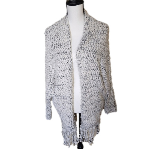 Umgee Popcorn Marbled blanket sweater cardigan Size Medium/Large - Picture 1 of 10